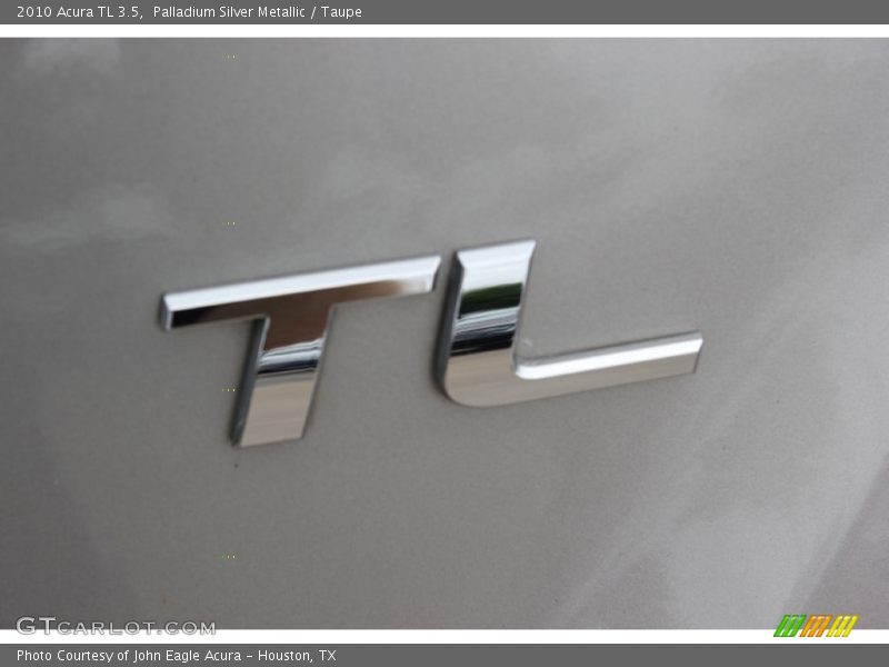 Palladium Silver Metallic / Taupe 2010 Acura TL 3.5