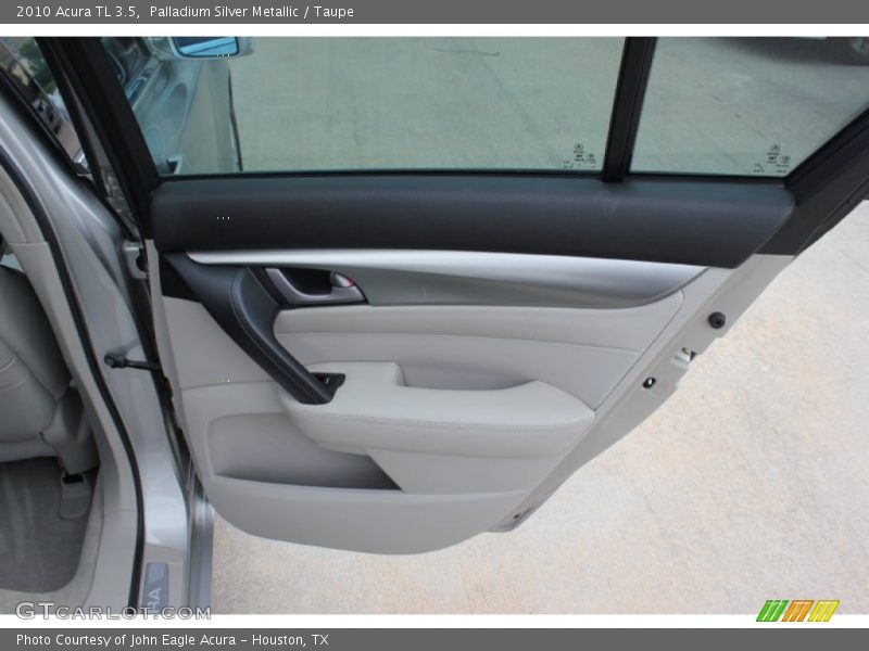 Palladium Silver Metallic / Taupe 2010 Acura TL 3.5