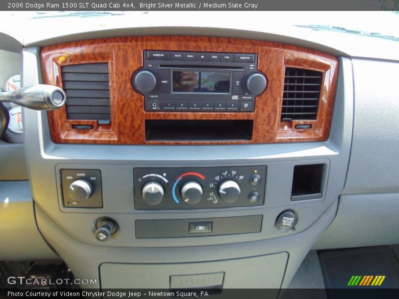 Bright Silver Metallic / Medium Slate Gray 2006 Dodge Ram 1500 SLT Quad Cab 4x4