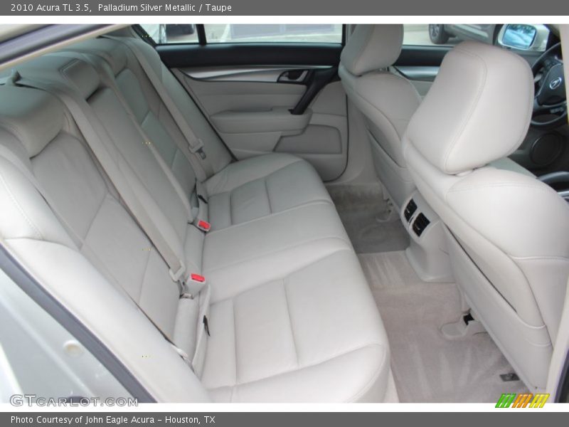 Palladium Silver Metallic / Taupe 2010 Acura TL 3.5