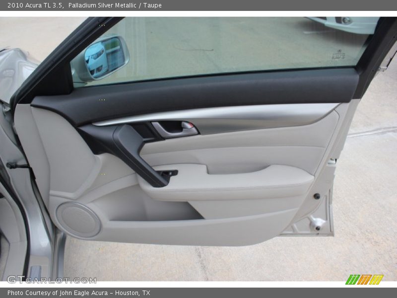 Palladium Silver Metallic / Taupe 2010 Acura TL 3.5
