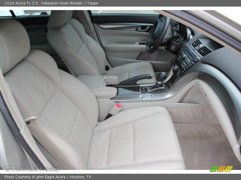Palladium Silver Metallic / Taupe 2010 Acura TL 3.5