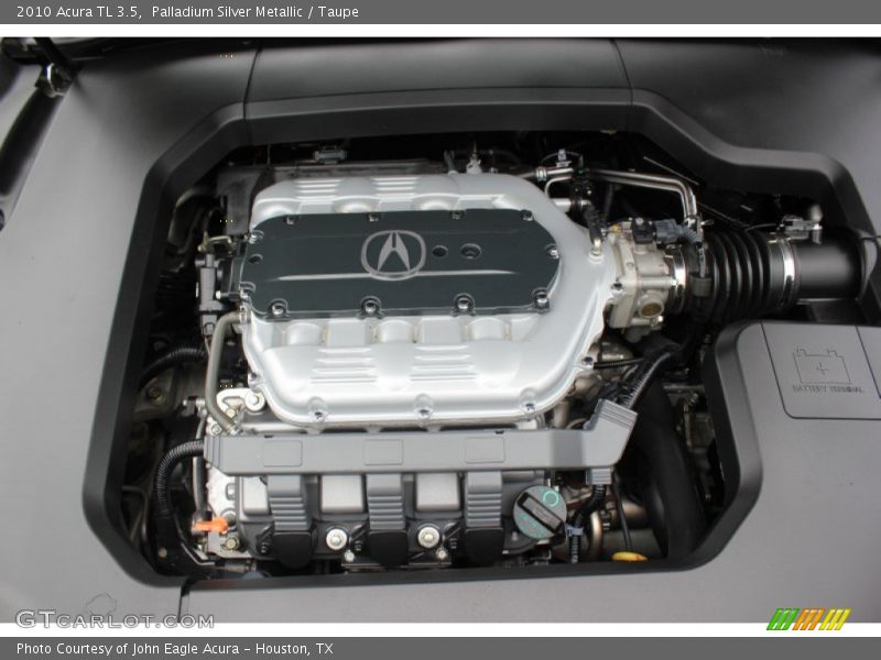 Palladium Silver Metallic / Taupe 2010 Acura TL 3.5