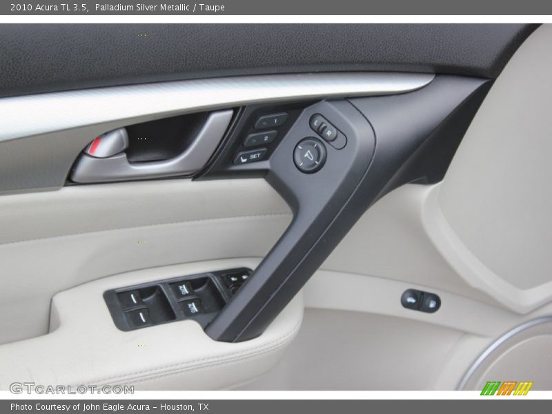 Palladium Silver Metallic / Taupe 2010 Acura TL 3.5