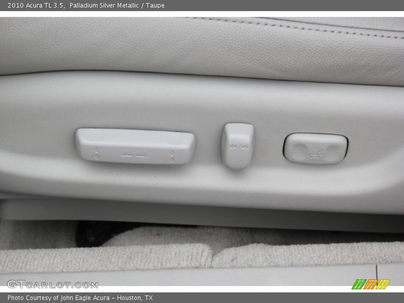 Palladium Silver Metallic / Taupe 2010 Acura TL 3.5