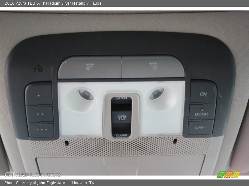 Palladium Silver Metallic / Taupe 2010 Acura TL 3.5