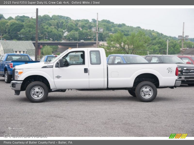 Oxford White / Steel 2015 Ford F350 Super Duty XL Crew Cab 4x4