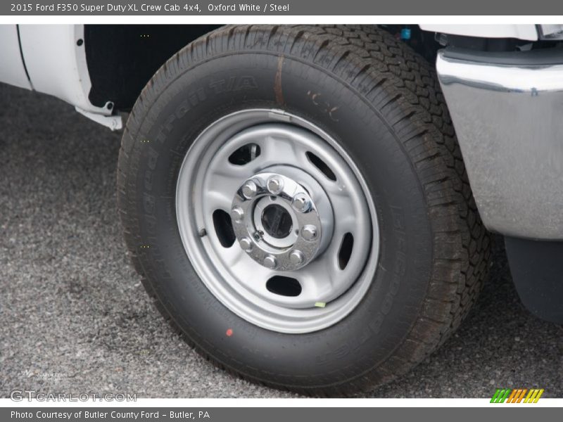 Oxford White / Steel 2015 Ford F350 Super Duty XL Crew Cab 4x4