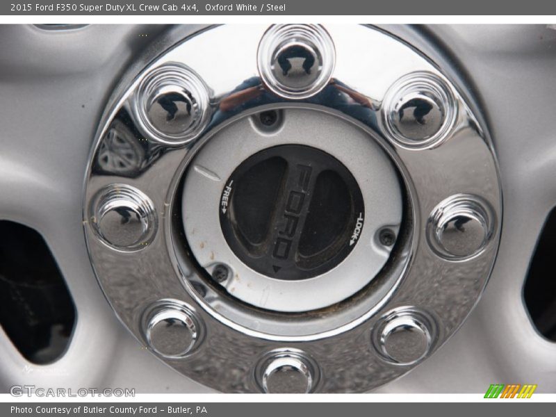 Oxford White / Steel 2015 Ford F350 Super Duty XL Crew Cab 4x4