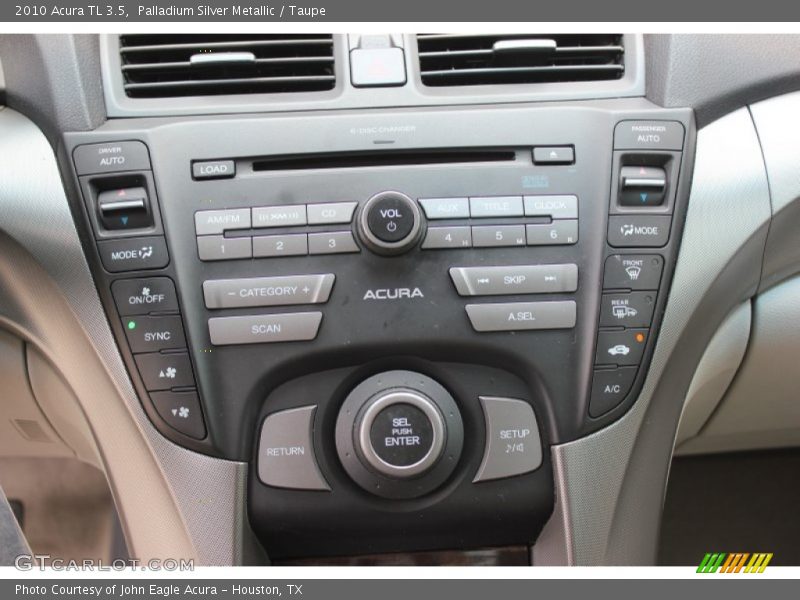 Palladium Silver Metallic / Taupe 2010 Acura TL 3.5