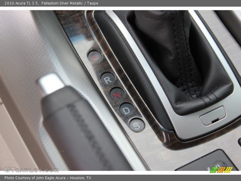 Palladium Silver Metallic / Taupe 2010 Acura TL 3.5