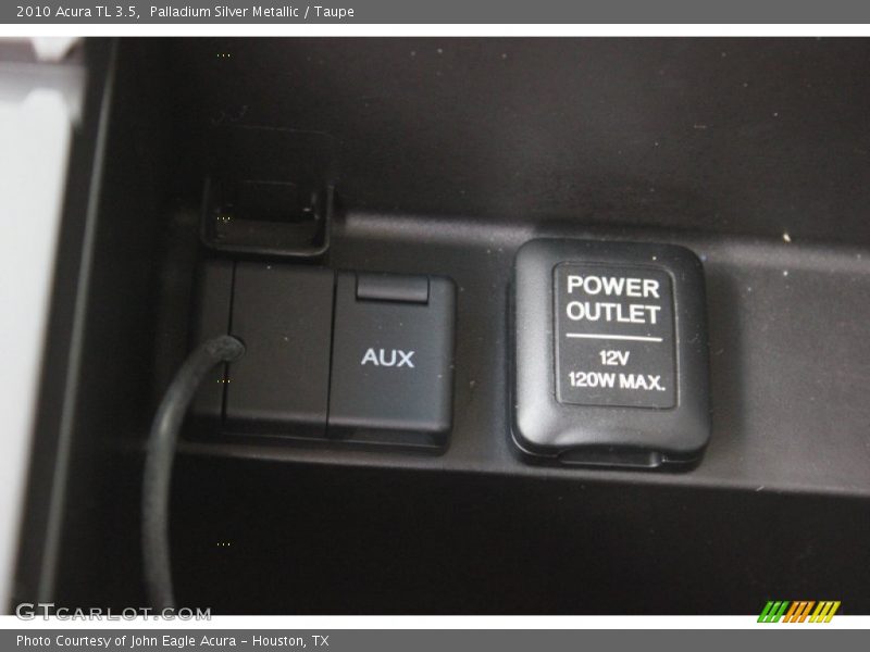 Palladium Silver Metallic / Taupe 2010 Acura TL 3.5