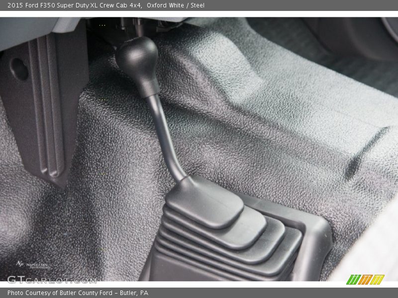 Oxford White / Steel 2015 Ford F350 Super Duty XL Crew Cab 4x4
