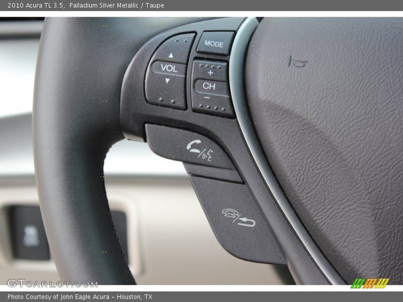 Palladium Silver Metallic / Taupe 2010 Acura TL 3.5