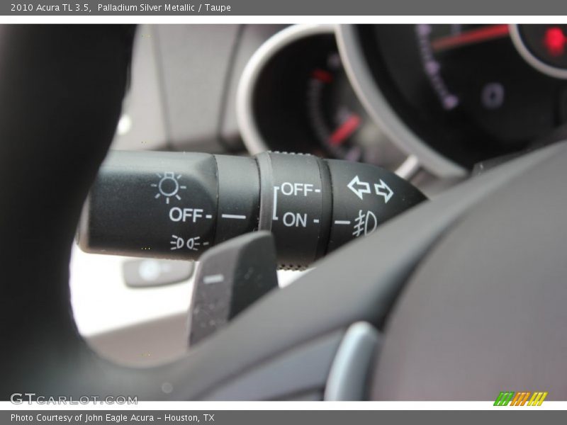 Palladium Silver Metallic / Taupe 2010 Acura TL 3.5