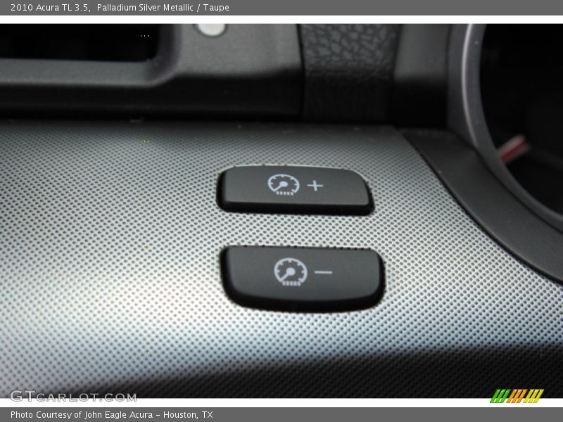 Palladium Silver Metallic / Taupe 2010 Acura TL 3.5