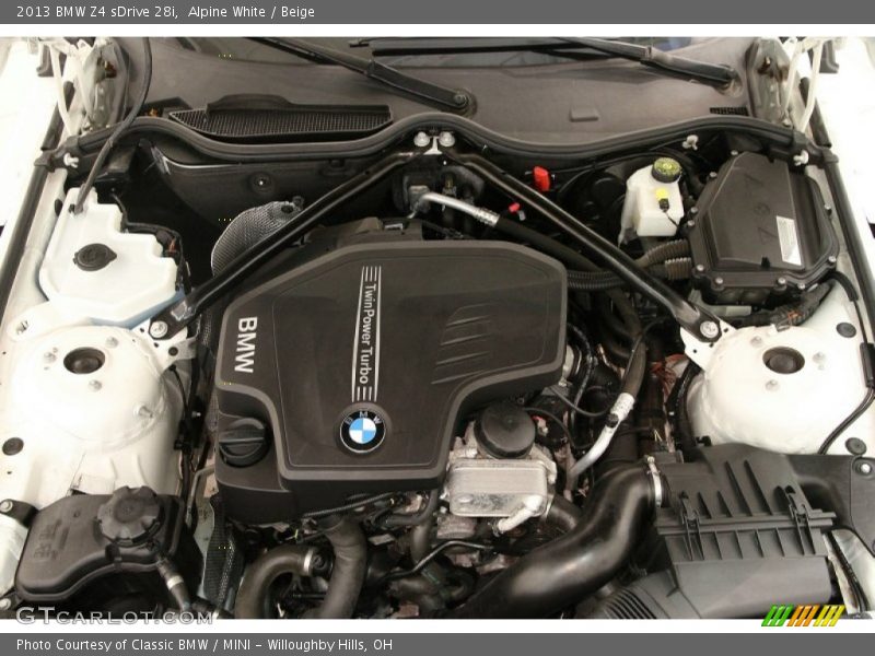 Alpine White / Beige 2013 BMW Z4 sDrive 28i