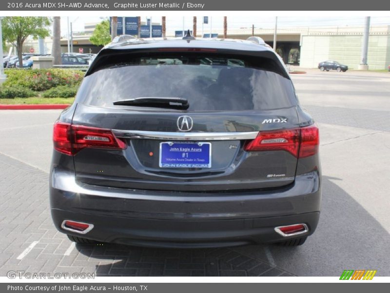 Graphite Luster Metallic / Ebony 2016 Acura MDX SH-AWD Advance