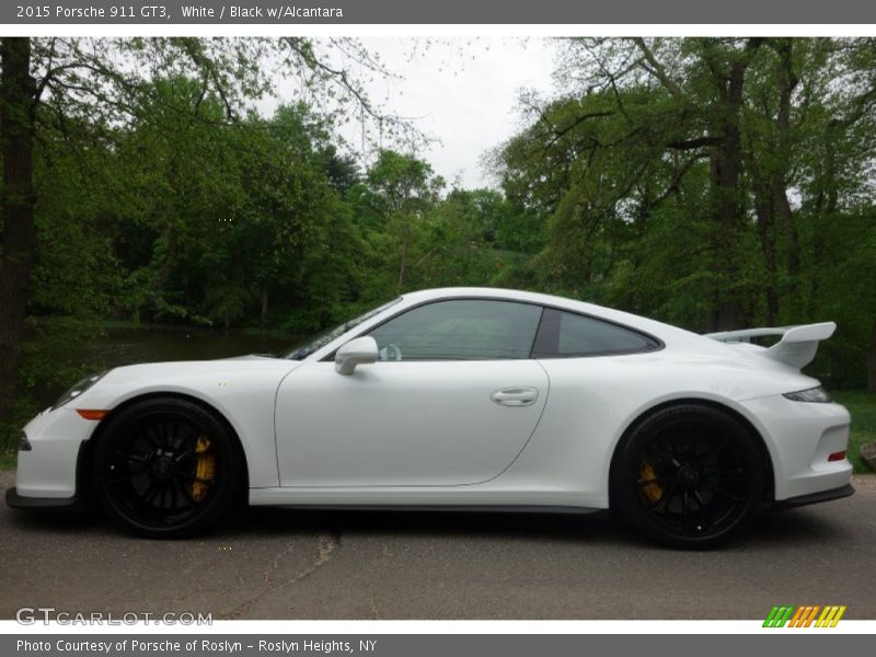 White / Black w/Alcantara 2015 Porsche 911 GT3
