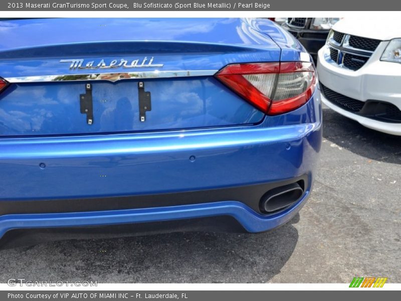 Exhaust of 2013 GranTurismo Sport Coupe