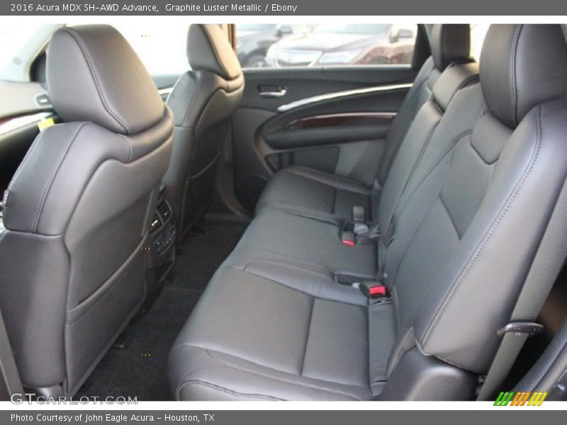 Graphite Luster Metallic / Ebony 2016 Acura MDX SH-AWD Advance