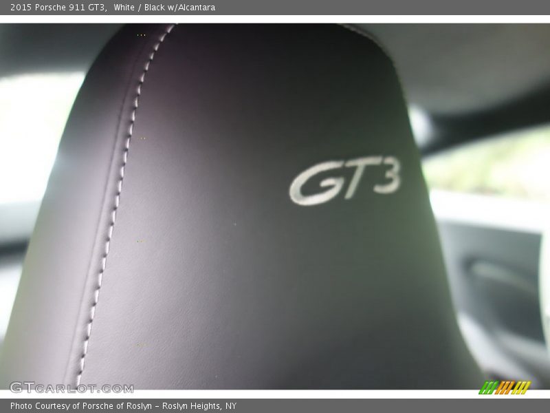 White / Black w/Alcantara 2015 Porsche 911 GT3