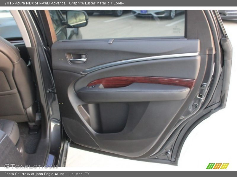 Graphite Luster Metallic / Ebony 2016 Acura MDX SH-AWD Advance