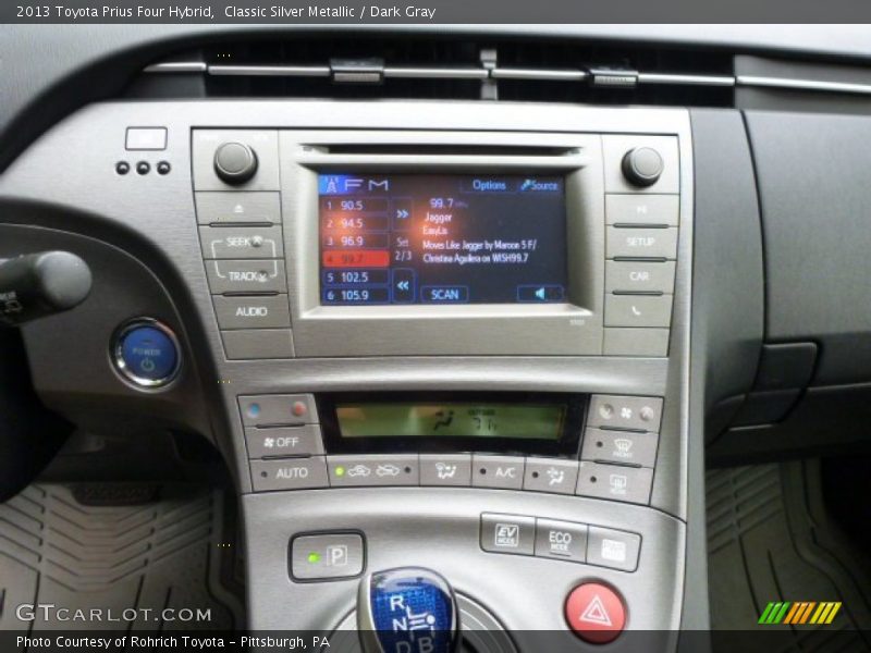 Classic Silver Metallic / Dark Gray 2013 Toyota Prius Four Hybrid