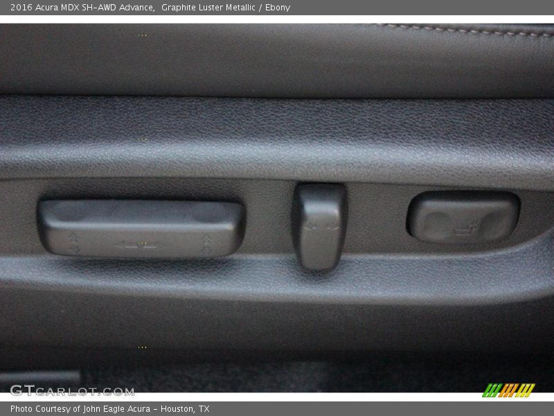 Graphite Luster Metallic / Ebony 2016 Acura MDX SH-AWD Advance