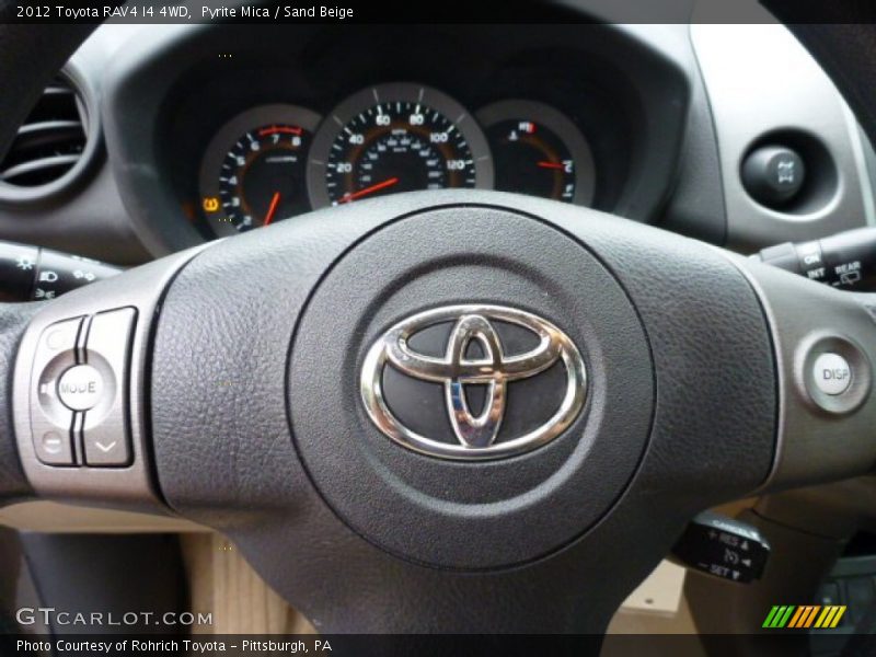Pyrite Mica / Sand Beige 2012 Toyota RAV4 I4 4WD