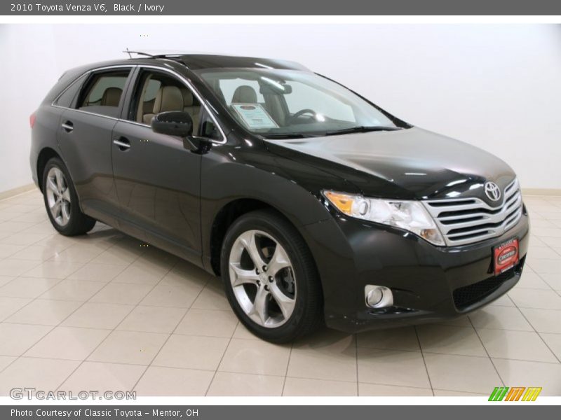 Black / Ivory 2010 Toyota Venza V6