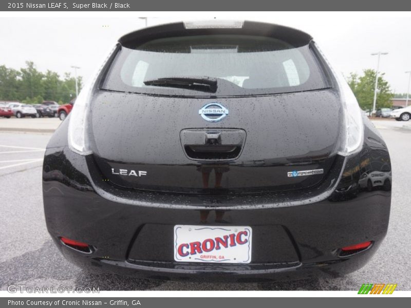 Super Black / Black 2015 Nissan LEAF S