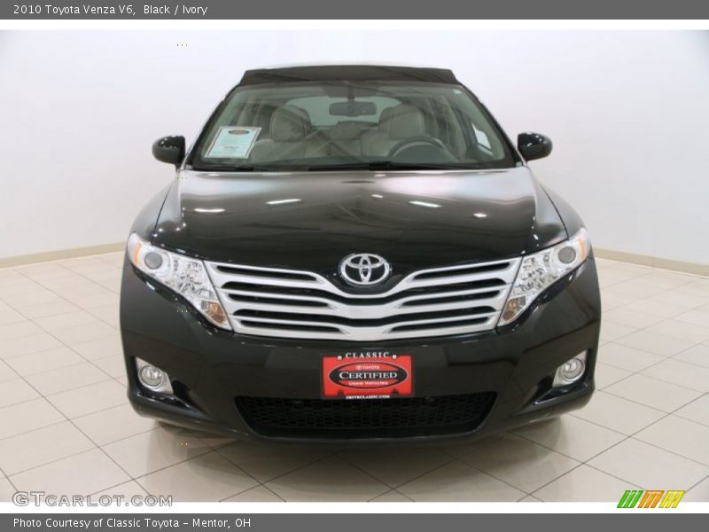 Black / Ivory 2010 Toyota Venza V6