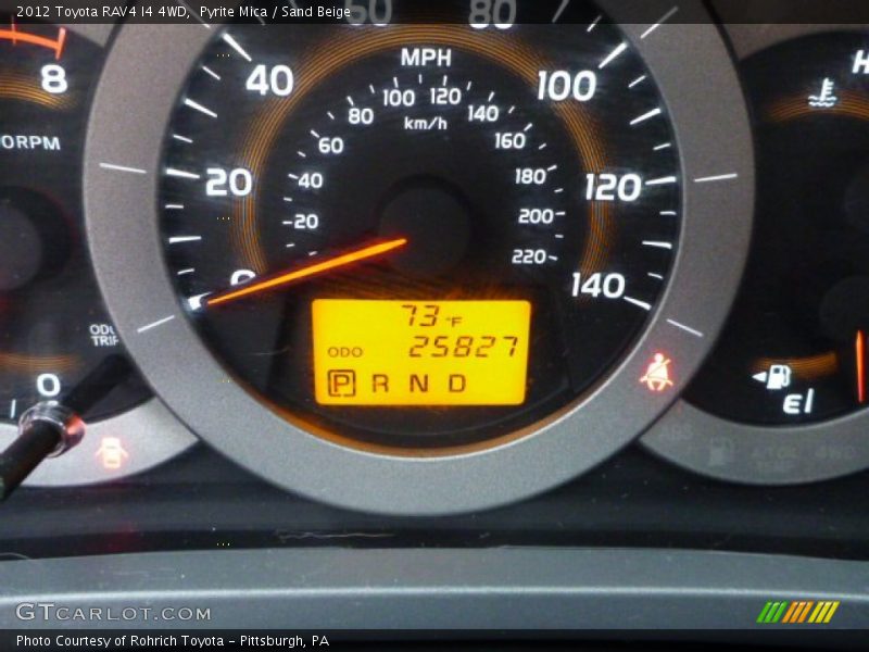 Pyrite Mica / Sand Beige 2012 Toyota RAV4 I4 4WD