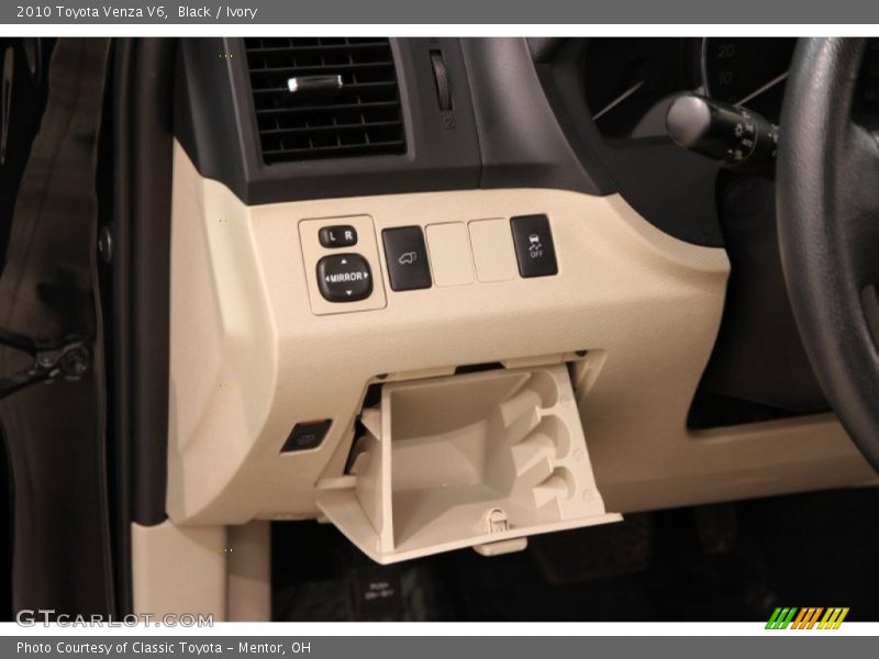 Controls of 2010 Venza V6