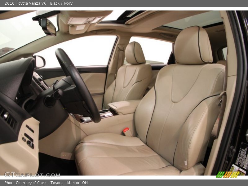  2010 Venza V6 Ivory Interior