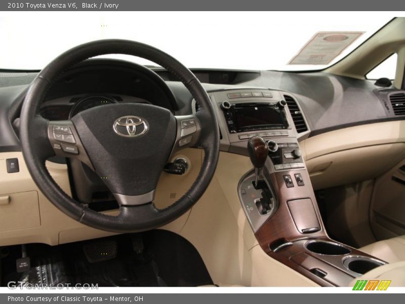 Dashboard of 2010 Venza V6