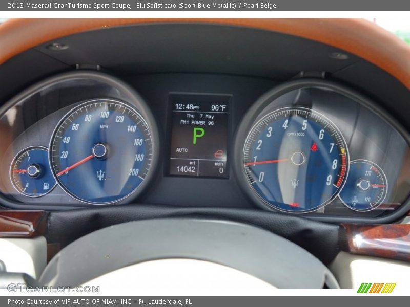  2013 GranTurismo Sport Coupe Sport Coupe Gauges