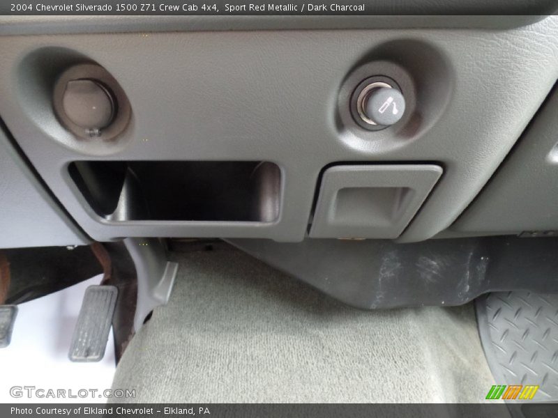 Sport Red Metallic / Dark Charcoal 2004 Chevrolet Silverado 1500 Z71 Crew Cab 4x4
