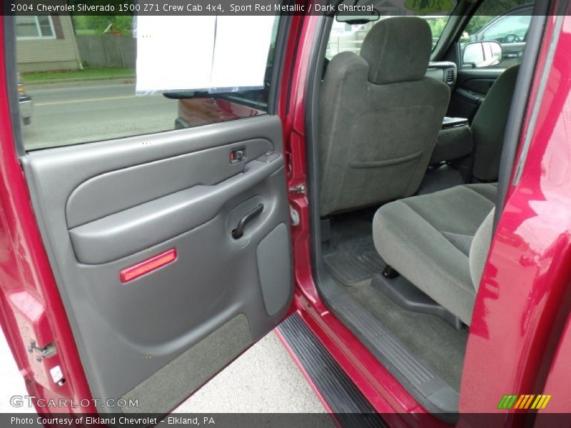 Sport Red Metallic / Dark Charcoal 2004 Chevrolet Silverado 1500 Z71 Crew Cab 4x4