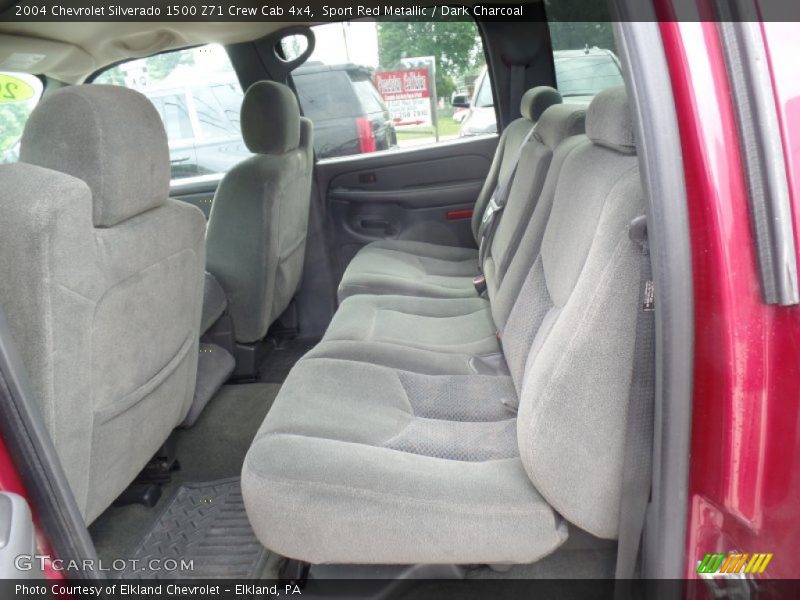 Sport Red Metallic / Dark Charcoal 2004 Chevrolet Silverado 1500 Z71 Crew Cab 4x4