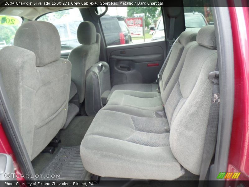 Sport Red Metallic / Dark Charcoal 2004 Chevrolet Silverado 1500 Z71 Crew Cab 4x4