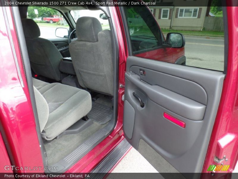 Sport Red Metallic / Dark Charcoal 2004 Chevrolet Silverado 1500 Z71 Crew Cab 4x4