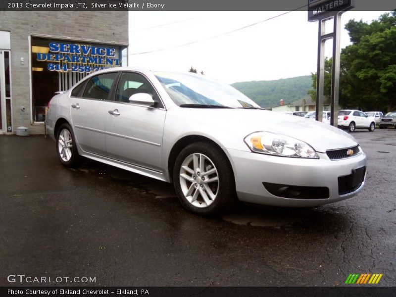 Silver Ice Metallic / Ebony 2013 Chevrolet Impala LTZ
