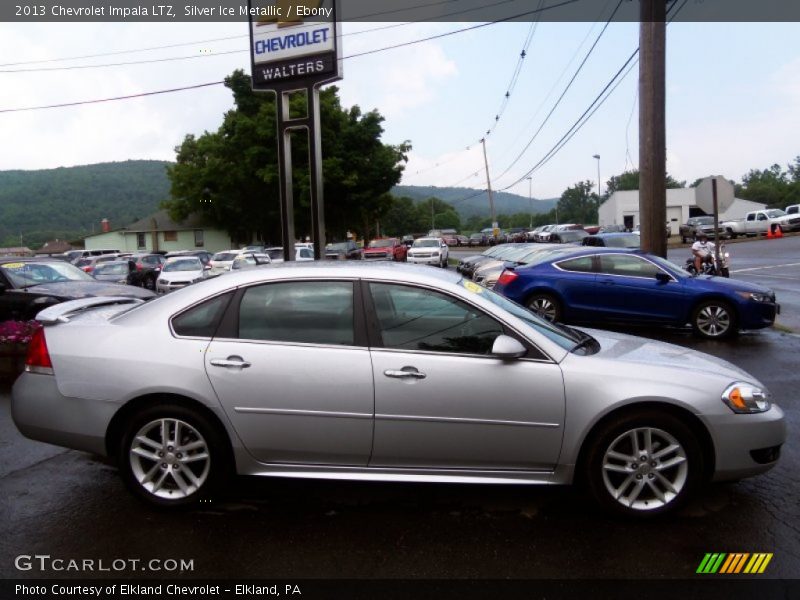 Silver Ice Metallic / Ebony 2013 Chevrolet Impala LTZ
