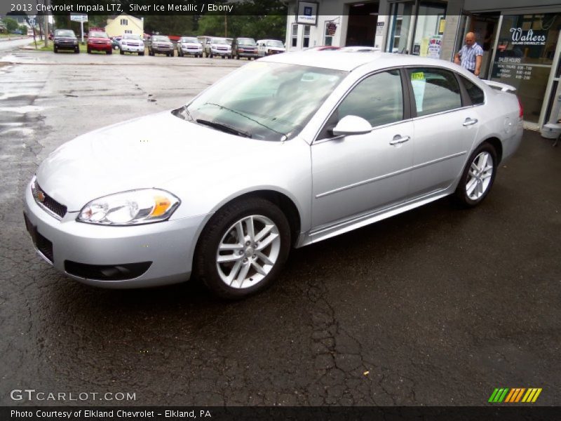 Silver Ice Metallic / Ebony 2013 Chevrolet Impala LTZ