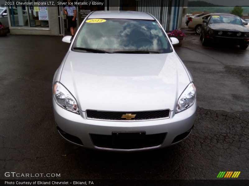 Silver Ice Metallic / Ebony 2013 Chevrolet Impala LTZ