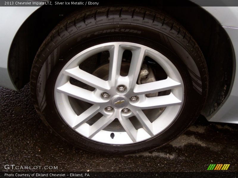 Silver Ice Metallic / Ebony 2013 Chevrolet Impala LTZ