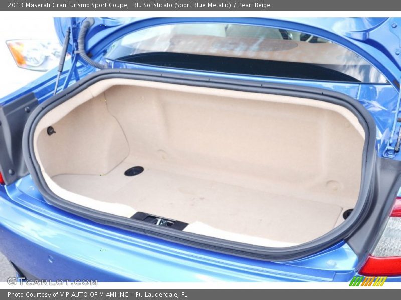  2013 GranTurismo Sport Coupe Trunk