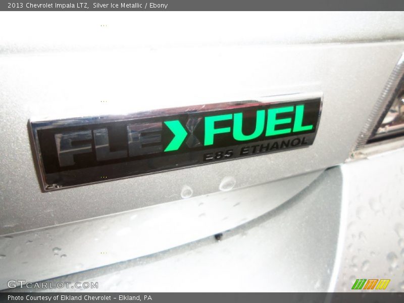 Silver Ice Metallic / Ebony 2013 Chevrolet Impala LTZ